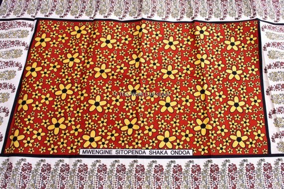 Affordable Kanga Wax Print Fabric in Bulk from India